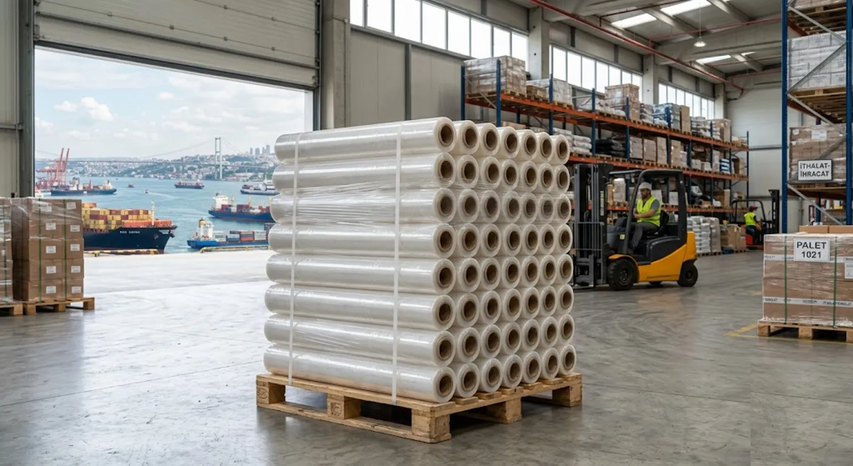 LLDPE Stretch Film Exporter Turkey — Greenstrix Industrial Packaging